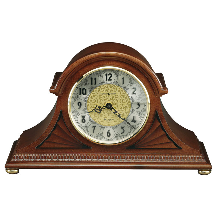 Howard Miller Grant Traditional Analog Quartz Tabletop Clock in
